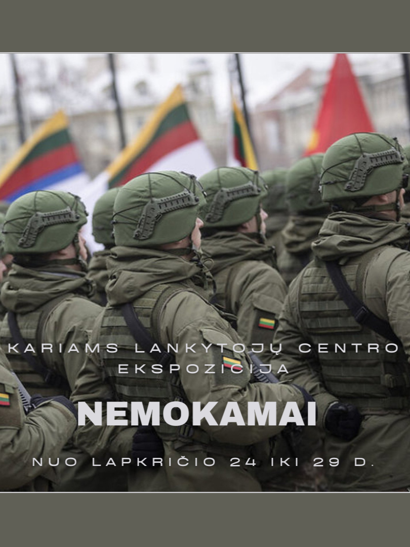 KARIUOMENĖS ATSTOVAMS LANKYMASIS SAUGOMŲ TERITORIJŲ LANKYTOJŲ CENTRŲ EKSPOZICIJOSE – NEMOKAMAS