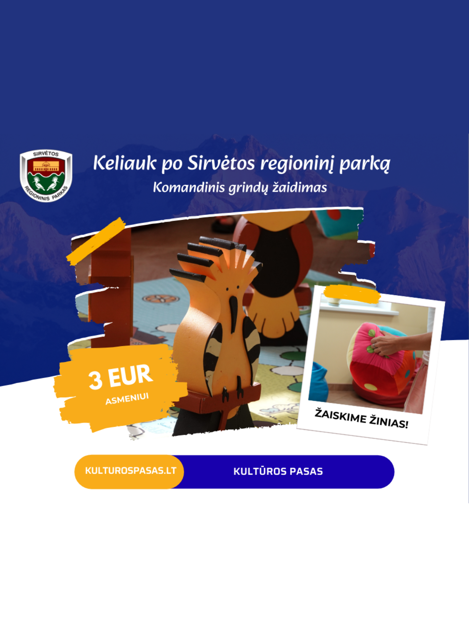 NAUJA KULTŪROS PASO PROGRAMA NUO 2026 M. VASARIO MĖNESIO!