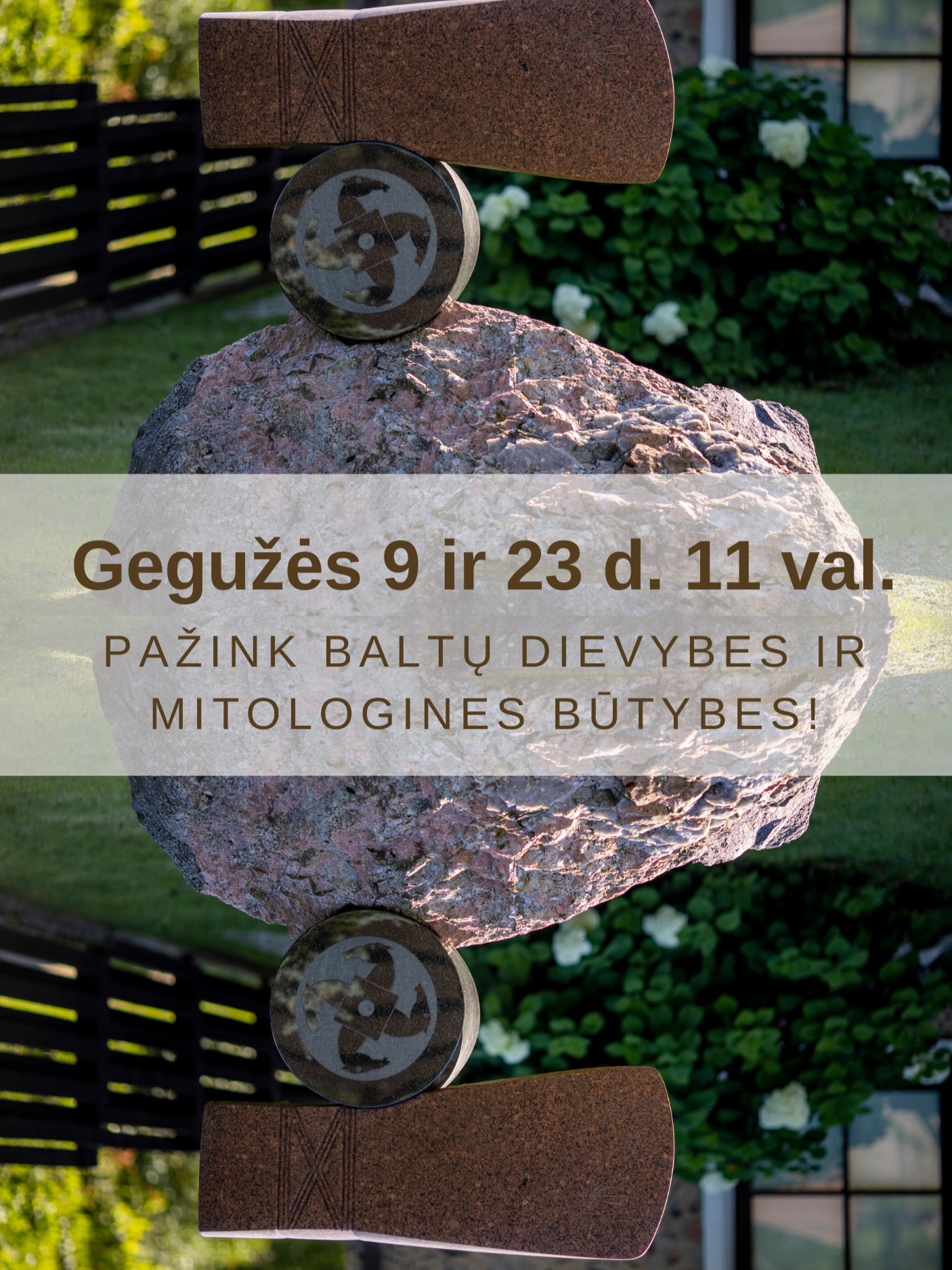 PAŽINK BALTŲ DIEVYBES IR MITOLOGINES BŪTYBES!